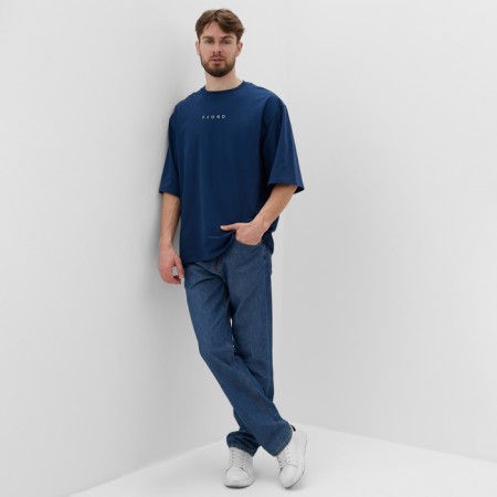 Men's T -shirt MIST FJord, size 46, blue-1