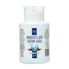 Liquid for removing the Pure Power varnish without acetone, with pomp, 200 ml