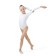 A swimsuit for gymnastics and dancing Grace Dance, p. 28, white color