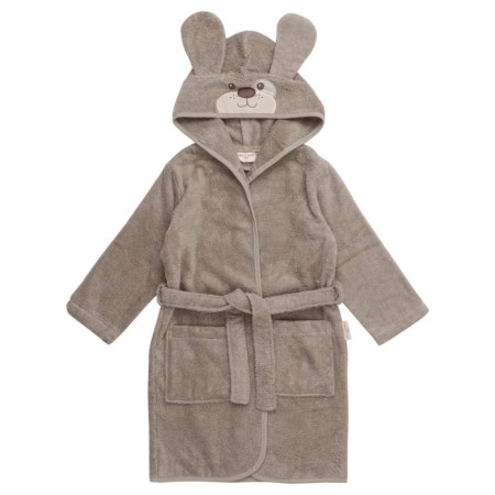 Children's robe "Zuma", age 5-6 years old, beige color
