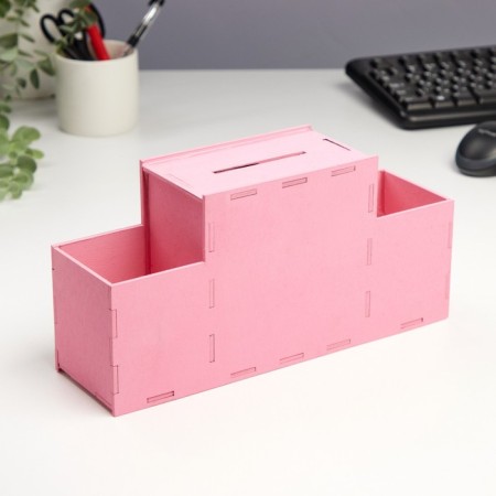 Organizer for the office with a piggy bank "For vivid impressions!" 28x8.5x14 cm-2