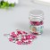 Decor for creativity in the bottle "Rhuba. Fuchsia" set 250 pcs d = 0.6 cm 4x3x3 cm