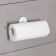 Holder for towels on a vacuum suction cup, 26.5 × 6.5 × 6 cm