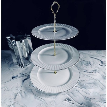 Three -tier launcher Lenardi Marzipan Grey
