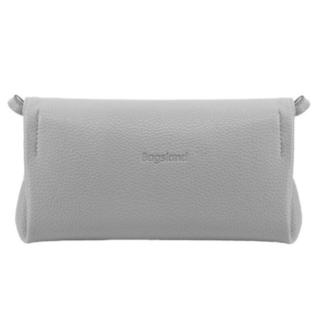 Bag women, genuine leather, pink 20x12x10 cm-1