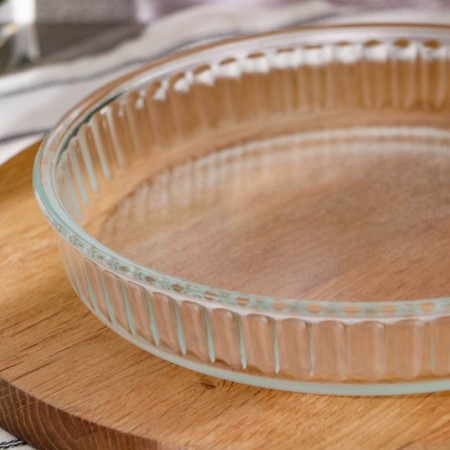 Zarina baking, glass, 1500 ml, d = 26 cm, h = 4.5 cm-2