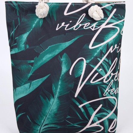 Bag Women's beach on lightning, black color-2