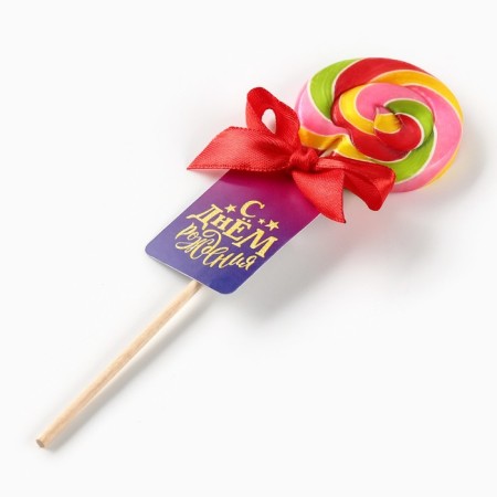 Lollice on a stick "Happy Birthday", taste: mango, 15 g.-1