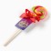 Lollice on a stick "Happy Birthday", taste: mango, 15 g.