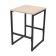 Coffee table "Energy Loft", 52 x 34 x 30 cm, oak Santana
