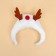 New Year. Animal cap "horns", size S (ohm 15 cm, length 15 cm)