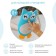 Terry washcloth-grinder Baby Owl