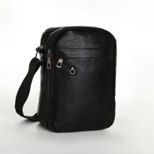 Male bag, black color