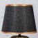 HELP LAME "E14 40W Black-gold 20x20x29 cm