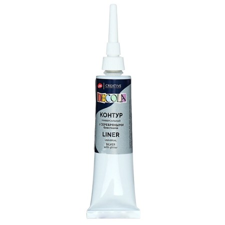 Universal Contour 18ml, ZHK Decola, Glitter, with silver sparkles 13603975-2