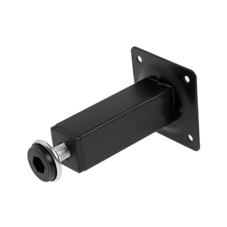 Square OKV001BL tundra, d = 25x25 mm, h = 100 mm, black color black-2