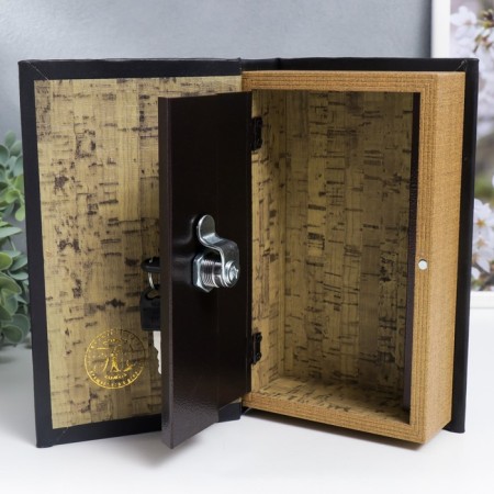 Safe Broke Tree to the leatherette "The Sacrament of Magic" 21x13x5 cm-2