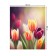 Gabloon on the table "Field of tulips", rectangular, oxford, size 120x145 cm
