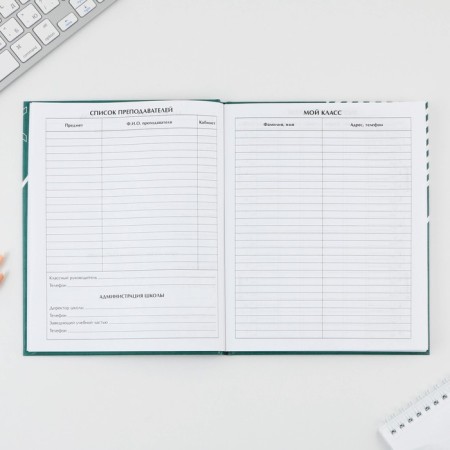 School Diary 5-11 Grade "September 1: sneakers", solid cover 7BC, glossy lamination, 48 sheets-3