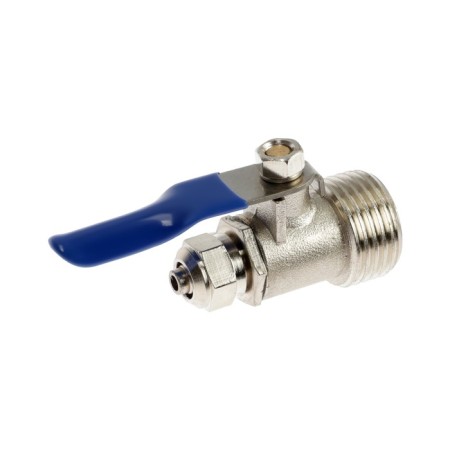 Kran an adapter for a sagging of the filtering system Zein, NR1/2 "X1/4" for a plastic tube 103180-1