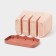 Drywall for cutlery "Gesh", 4 departments, 17.5 × 10.5 × 12 cm, color mix