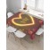 The tablecloth “Love”, rectangular, oxford, size 145x180 cm