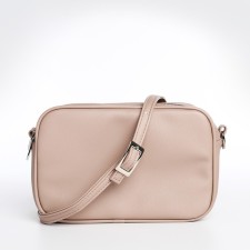 Women's bag over the shoulder Textura, small size, beige color