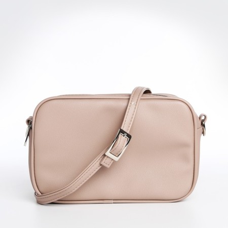 Women's bag over the shoulder Textura, small size, beige color