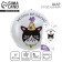 Foil ball 18 "Happy Buzdey" circle, with a substrate