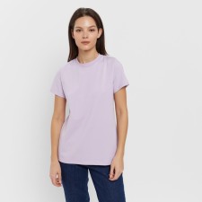 Women's T-shirt Basic Line Lavender color, rr 44