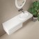 ABBER STEIN AS2603 sink, invoice, 500x320x60 mm, white, matte
