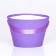 Carrying cone to flowers, purple 11.5 x 17 x 12 cm