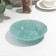 Deep plate icy torquoise, glass, d = 20 cm,