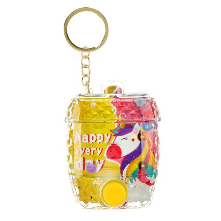 Water game "Bubbles" on a key fob, species mix