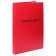 Folder "Personal business", boumville, scallops/cassation, without paper, red (capacity up to 300 sheets)