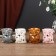 Aroma lamp ceramics "Council" mix 9x7.7x7 cm