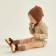 Body set 2 pcs SL Home growth 74-80 cm, col. Beige/coffee