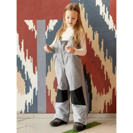 Semi -combinezone children, height 116 cm, gray color-3