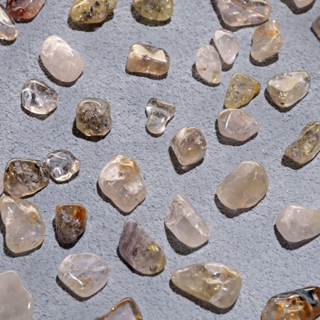 Set for creativity "Quartz Hairy", Gangovka, faction 0.7-0.9 cm, 100 g