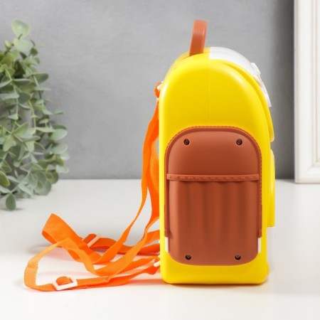 Pigpie Plastic "Backpack with a duckling" code castle, sound AA 18x10x19.8 cm-1