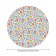 Tables on the table “mood - spring”, round, oxford, elastic band, size 120x120 cm, diameter 75-100 cm