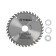Disk of tundra wood, standard cut, 185 x 32 mm (rings at 22.20.16), 36 teeth