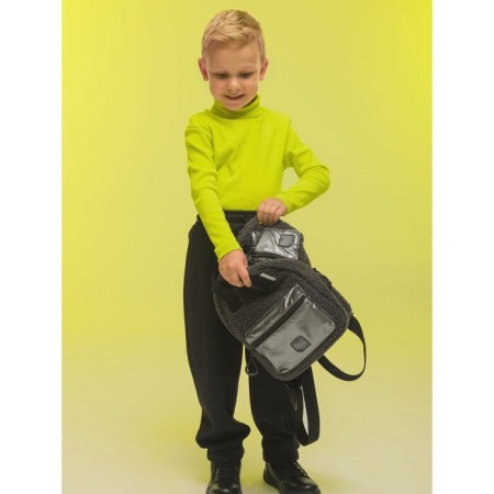 Turtleneck for a boy Pelican, height 128 cm, yellow color-5