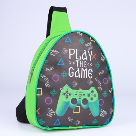 Baby backpack over the shoulder for the boy "Joystick", 23x20.5 cm-1
