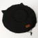 Animal bed lynx on a screed with ears, black color 30-30-50 cm