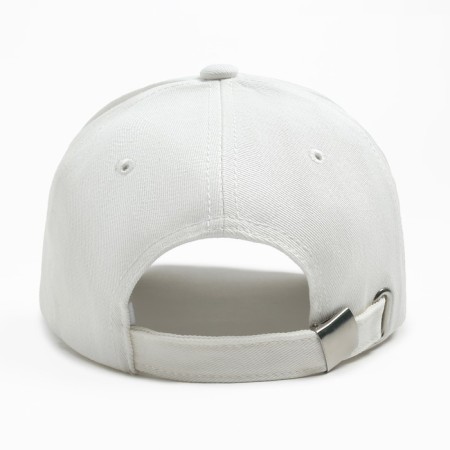 Women's cap with embroidery, white, p. 56-58-6