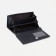 Women's wallet on a magnet, black color
