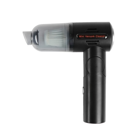 Car vacuum cleaner with air vents, mini, wireless, 2 nozzles, 50 watts, 12 V-2