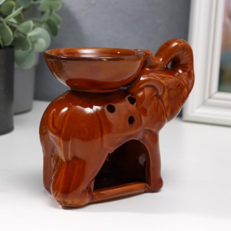 Aroma lamp "Elephant" 10 x 13.5 x 7 cm, mix-3