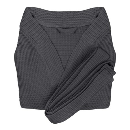 Wafel bathrobe Sofi de Marko "Erin", size m, color anthracite-1